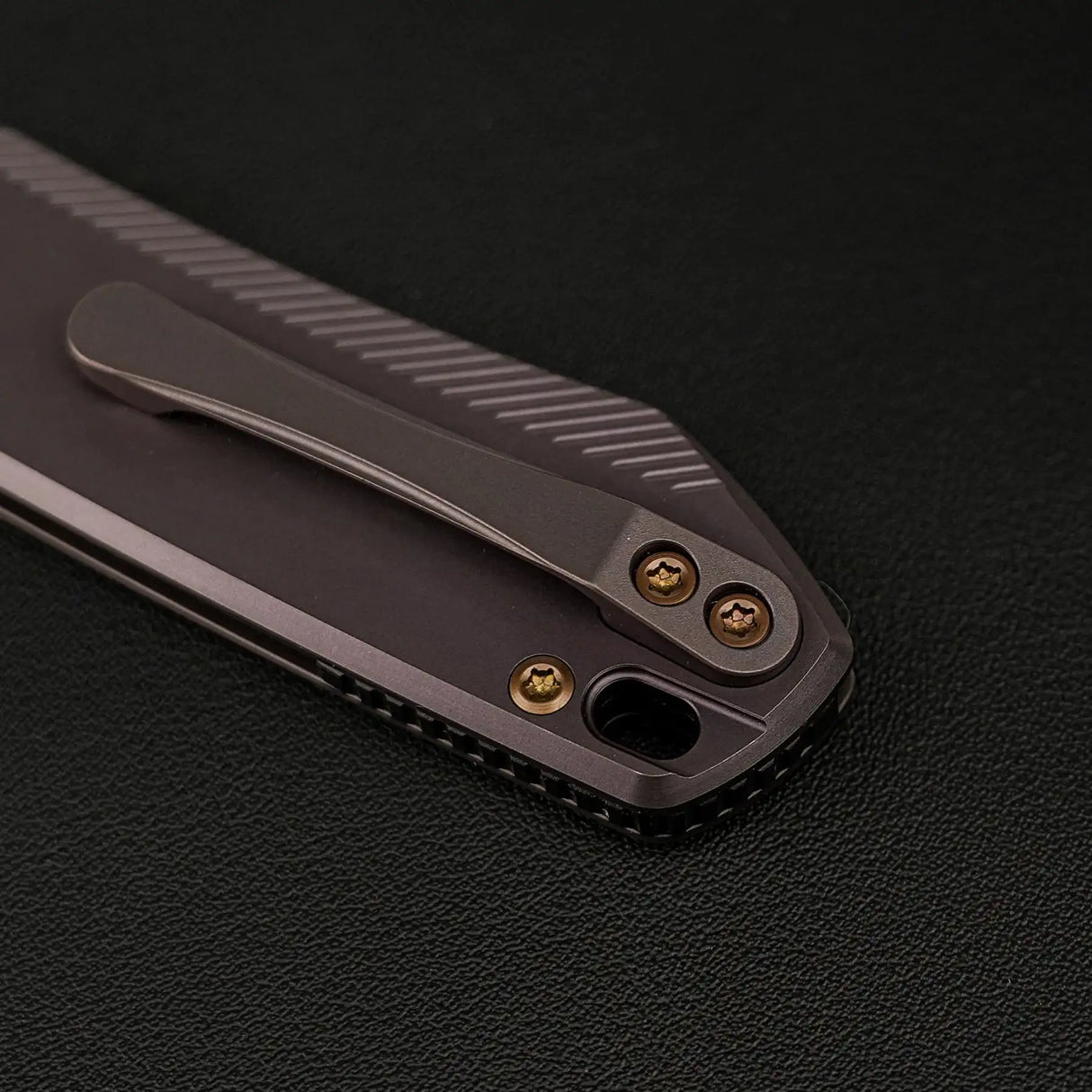 Raccoon TiSlim™ | Dark Red/Purple Ti + Copper Dune 154CM