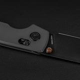 Raccoon TiSlim™ | Dim Grey Ti + Blackwash 154CM