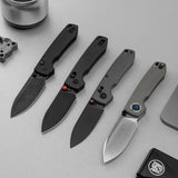 Raccoon TiSlim™ | Dim Grey Ti + Blackwash 154CM