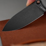Raccoon TiSlim™ | Dim Grey Ti + Blackwash 154CM