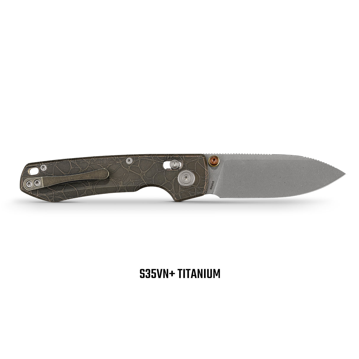 Raccoon TiSlim | Acid Wash Copper Ti + Acid Stonewash S35VN