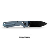 Raccoon TiSlim | Acid Wash Blue Ti + Blackwash S35VN