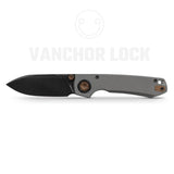 Raccoon V | Grey Titanium + Blackwashed Blade