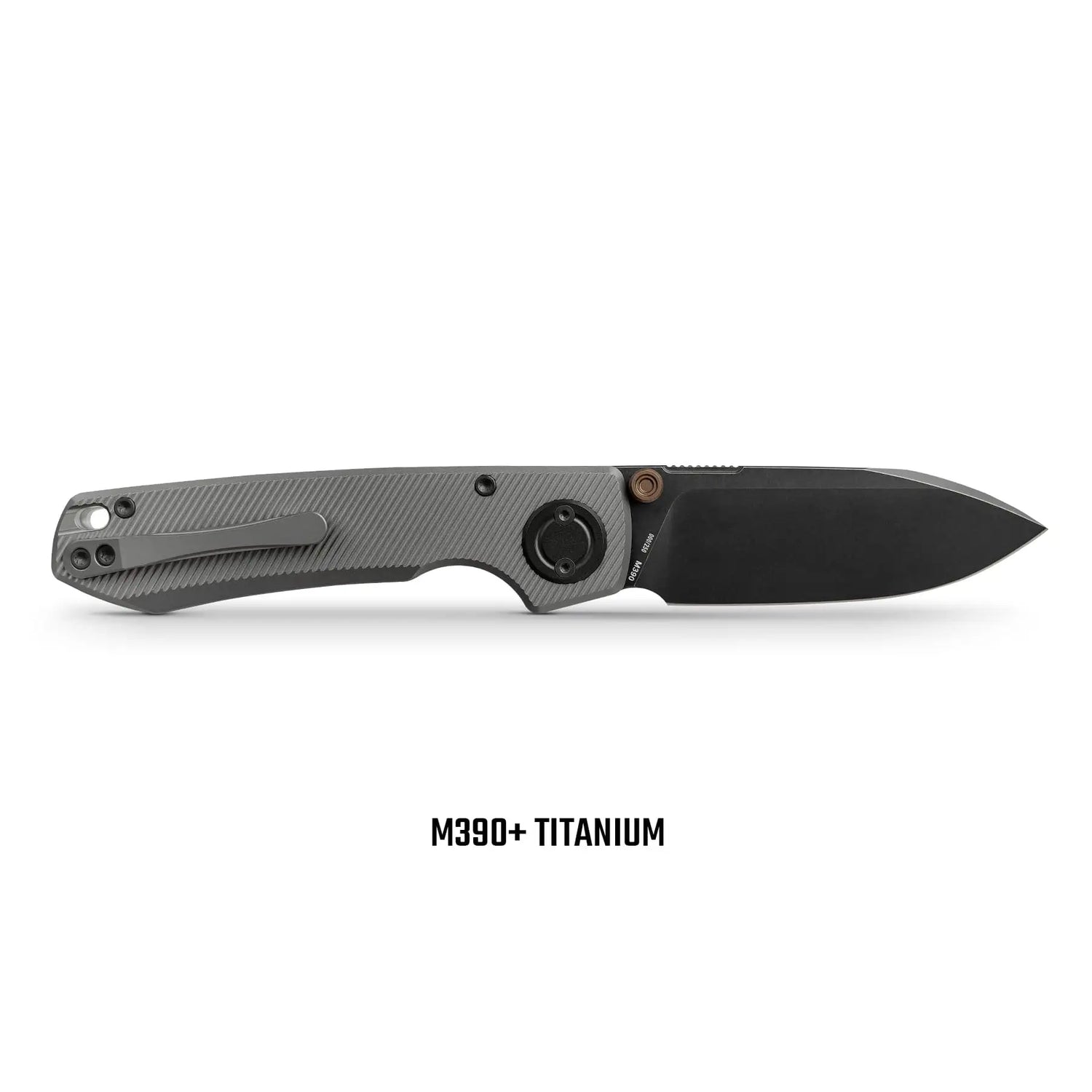 Raccoon V | Grey Titanium + Blackwashed Blade