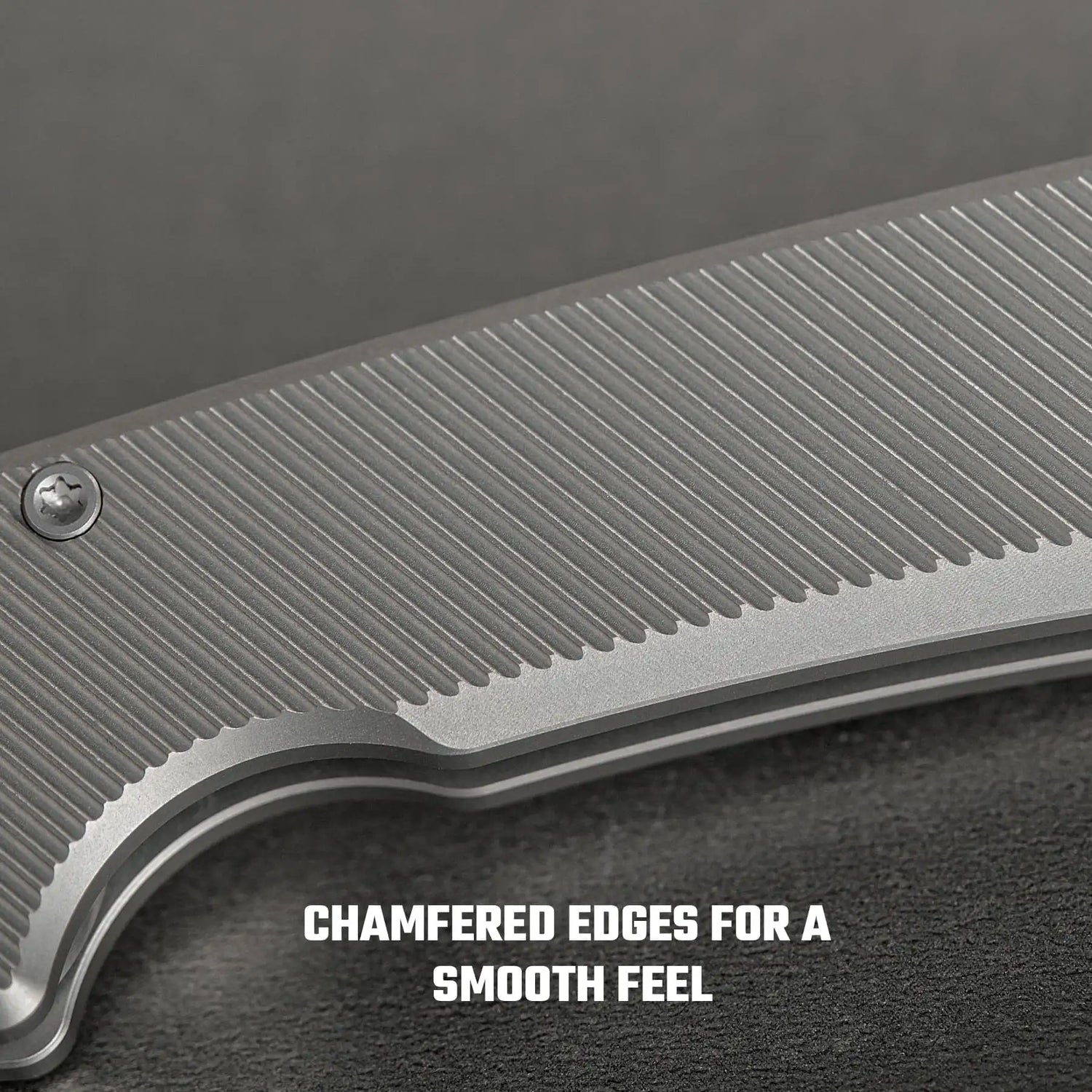 Raccoon V | Dim Grey Titanium + Satin Blade