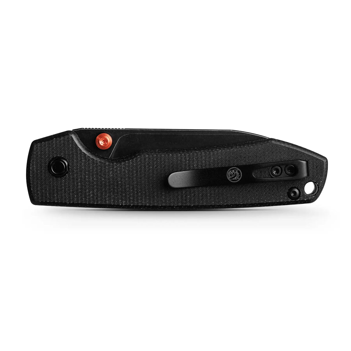 Raccoon - Top Liner Lock | Black Micarta + 14C28N Drop Point - A2902