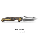 Thunderbird V | FatCarbon Copper Camo + Dual Satin & Bead Blast M390 - A0321