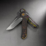 Thunderbird V | FatCarbon Copper Camo + Dual Satin & Bead Blast M390 - A0321