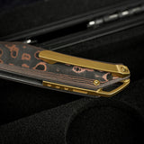 Thunderbird V | FatCarbon Copper Camo + Dual Satin & Bead Blast M390 - A0321
