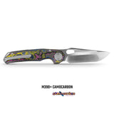 Thunderbird V | CamoCarbon Ultimate Warrior + Dual Satin & Bead Blast M390 - A0322