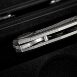 Thunderbird V | Grey Ti + Dual Satin & Bead Blast M390 - A0324