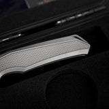 Thunderbird V | Grey Ti + Dual Satin & Bead Blast M390 - A0324