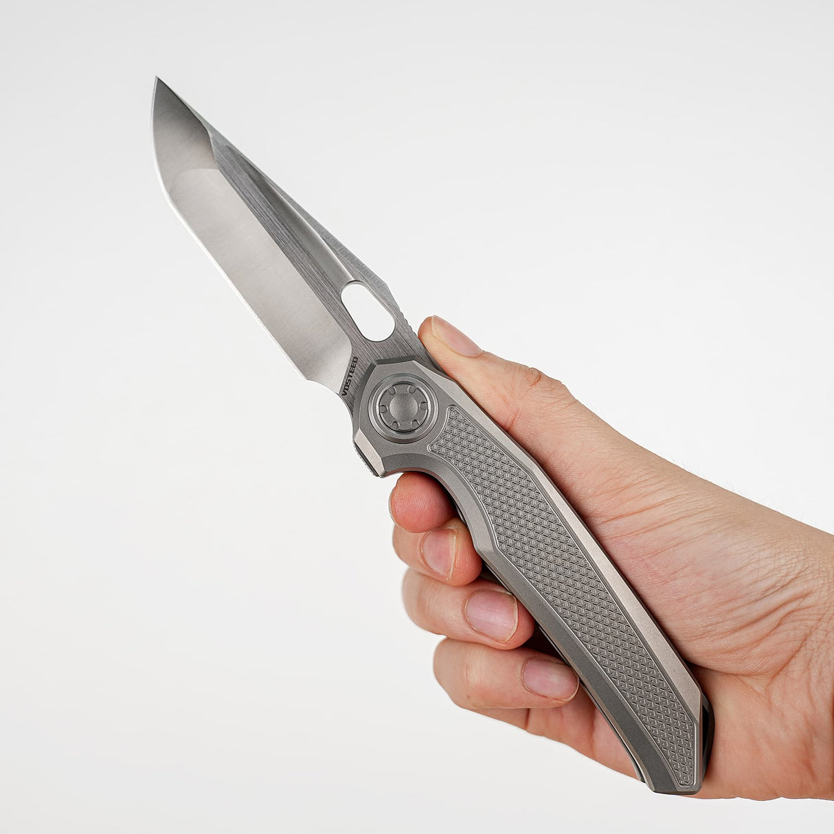 Thunderbird V | Grey Ti + Dual Satin & Bead Blast M390 - A0324
