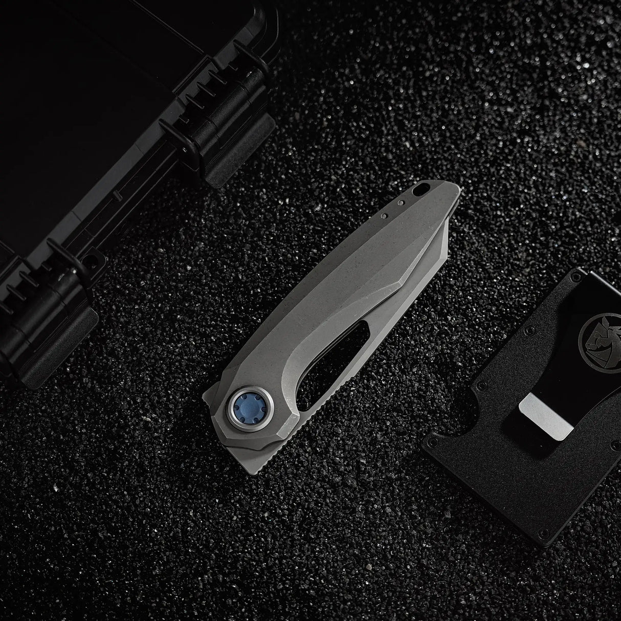 Thunderbeast | Dim Grey Ti + Acid Stonewash M390 - A4302