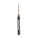 Zander - Vanchor Lock® | Black Aluminium + Copper Dune S35VN - A4601