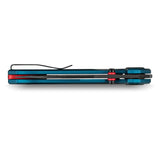 Zander - Vanchor Lock® | Steel Blue Aluminium + Blackwash S35VN - A4603