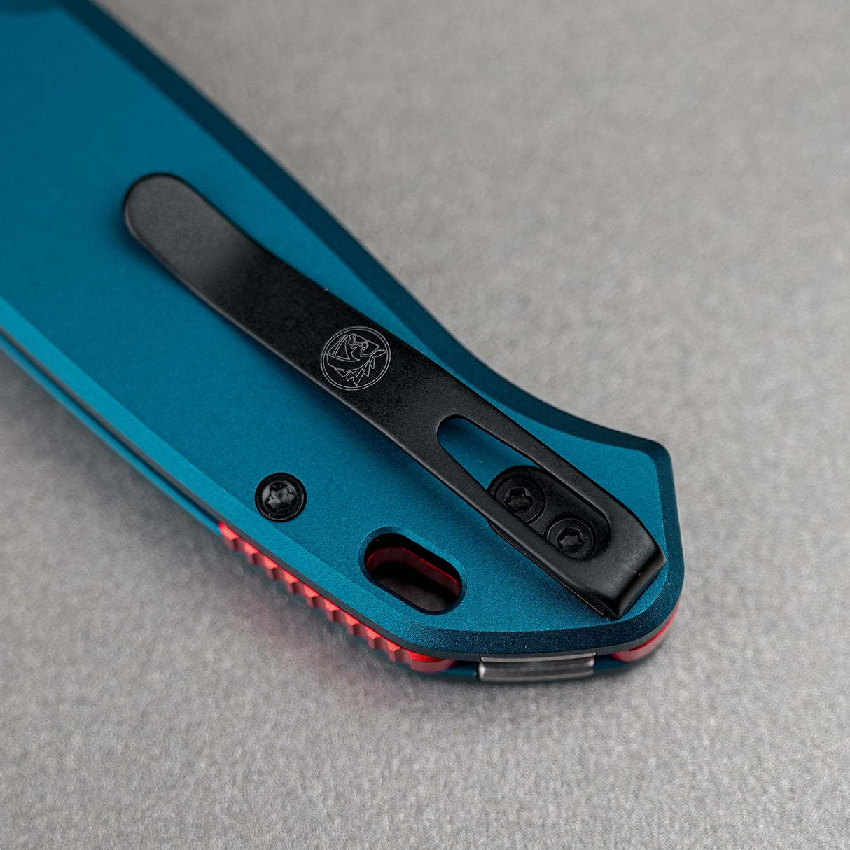Zander - Vanchor Lock® | Steel Blue Aluminium + Blackwash S35VN - A4603