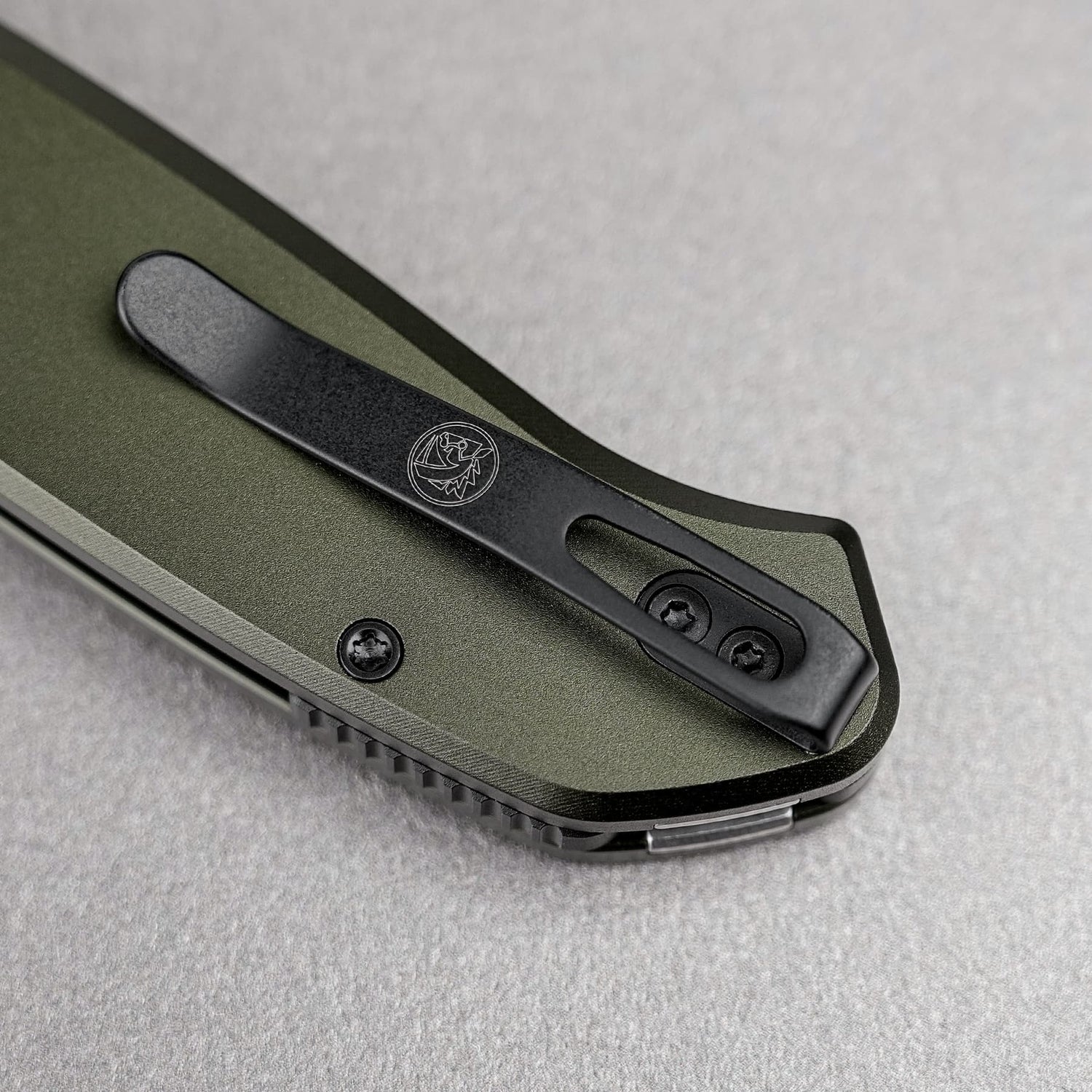 Zander - Vanchor Lock® | Olive Green Aluminium + Coper Dune S35VN - A4604