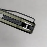 Zander - Vanchor Lock® | Olive Green Aluminium + Coper Dune S35VN - A4604