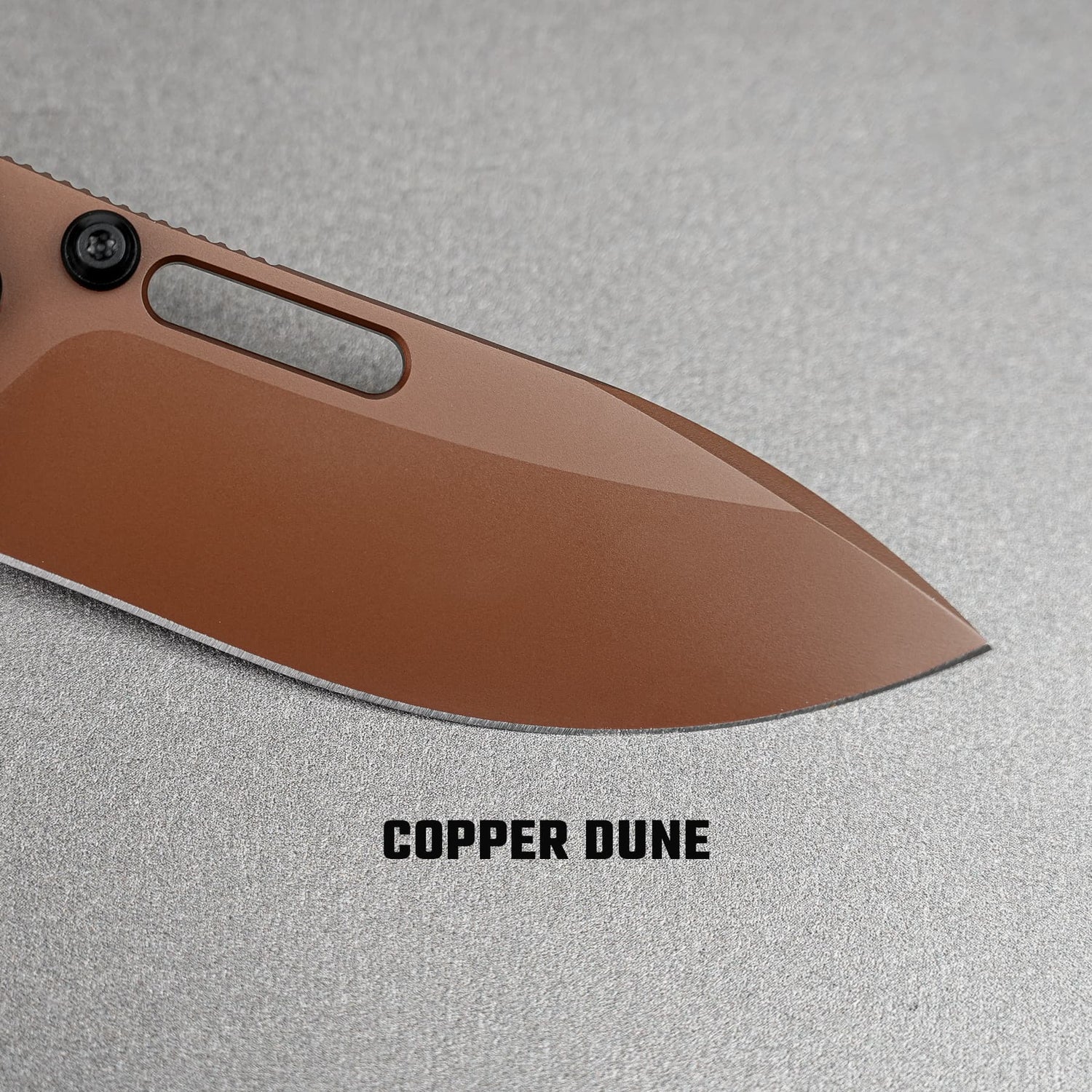 Zander - Vanchor Lock® | Olive Green Aluminium + Coper Dune S35VN - A4604
