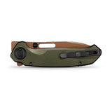 Zander - Vanchor Lock® | Olive Green Aluminium + Coper Dune S35VN - A4604