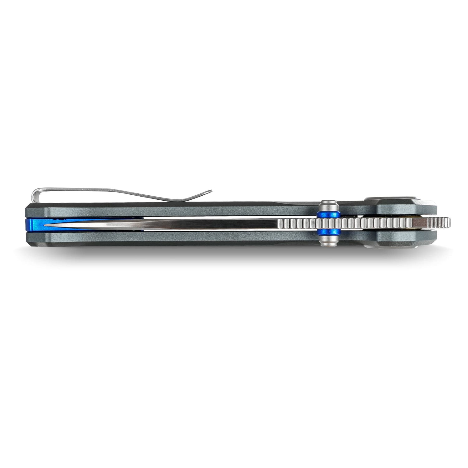 Zander - Vanchor Lock® | Grey Aluminium + Satin S35VN - A4605