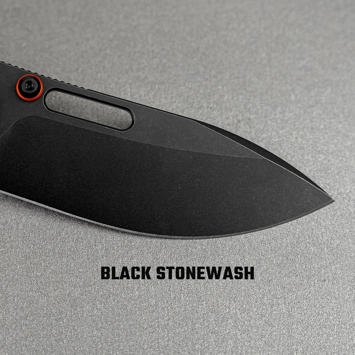 Zander - Vanchor Lock® | Orange Aluminium + Blackwash S35VN - A4606