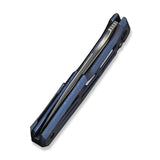 Dressytak | Blue Skeletonized Ti + Stonewashed M390