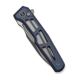 Dressytak | Blue Skeletonized Ti + Stonewashed M390