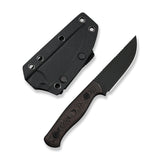 Notchline | Copper Foil Carbon Fibre + Blackwash S35VN