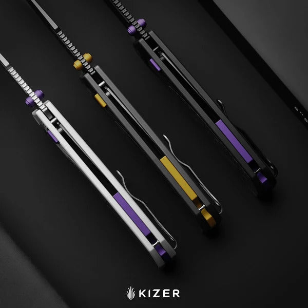 Durandal | Alu & FatCarbon Purple Haze + Satin S35VN