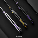 Durandal | Alu & FatCarbon Purple Haze + Satin S35VN