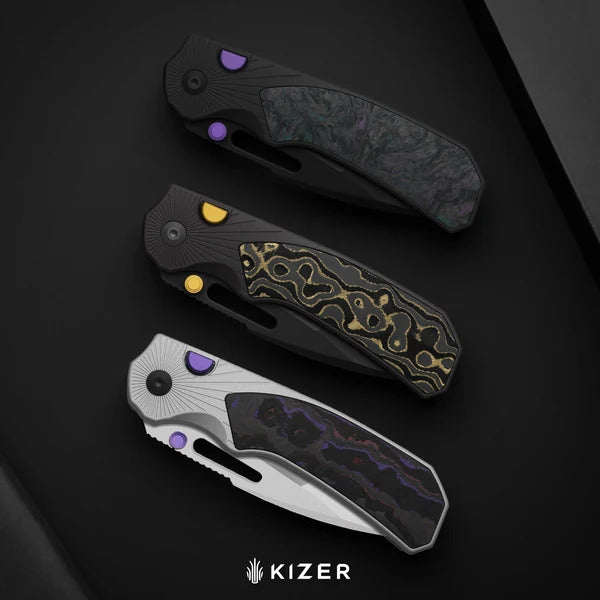 Durandal | Alu & FatCarbon Purple Haze + Satin S35VN