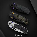 Durandal | Alu & FatCarbon Purple Haze + Satin S35VN