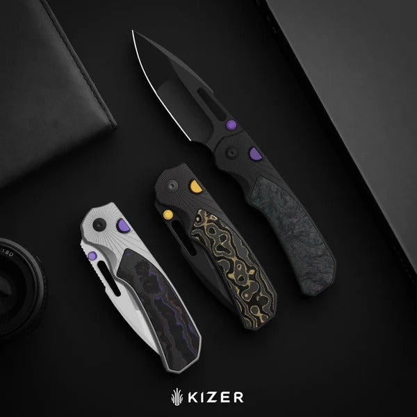 Durandal | Alu & FatCarbon Purple Haze + Satin S35VN