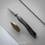 Microbe™ DSJ AirTi | Vortex Micarta + Satin 14C28N