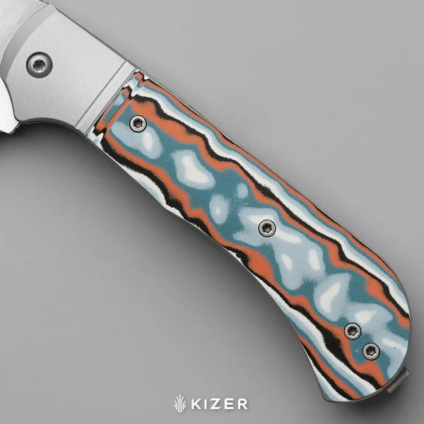 Trestle TP AirTi - Dual Blade | Aluminum & Vortex Micarta + Satin BD1N
