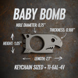 Baby Bomb | Stonewashed Ti