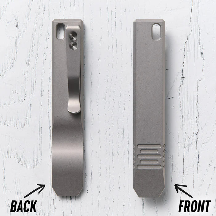 Dirty Deeds Pry Bar | Stonewashed Ti