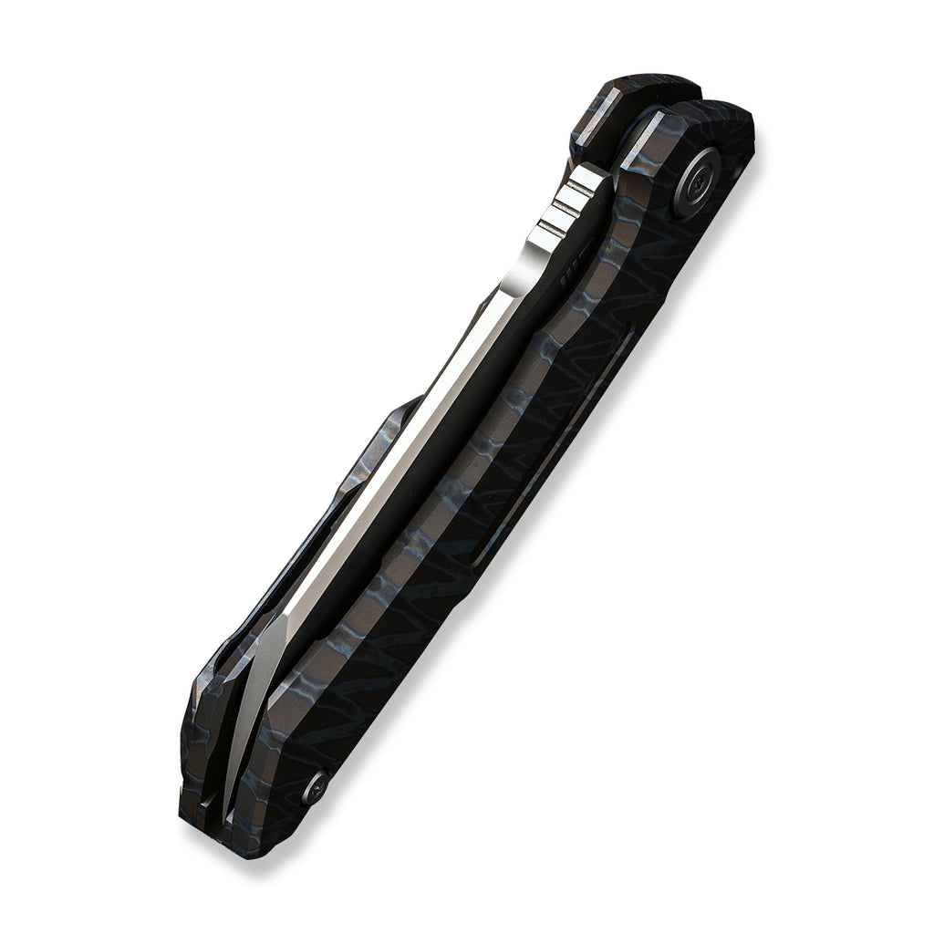 WE Knife Co. Mini Buster | Ti Tiger Stripe Flamed Ti | WE Knife ...