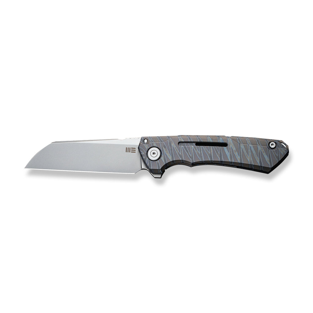 WE Knife Co. Mini Buster | Ti Tiger Stripe Flamed Ti | WE Knife ...