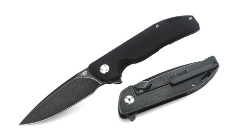 Bestech Knives | Bison | Titanium Framelock, Folding Knife, Bestech,Adventure Carry