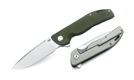 Bestech Knives | Bison | Titanium Framelock, Folding Knife, Bestech,Adventure Carry