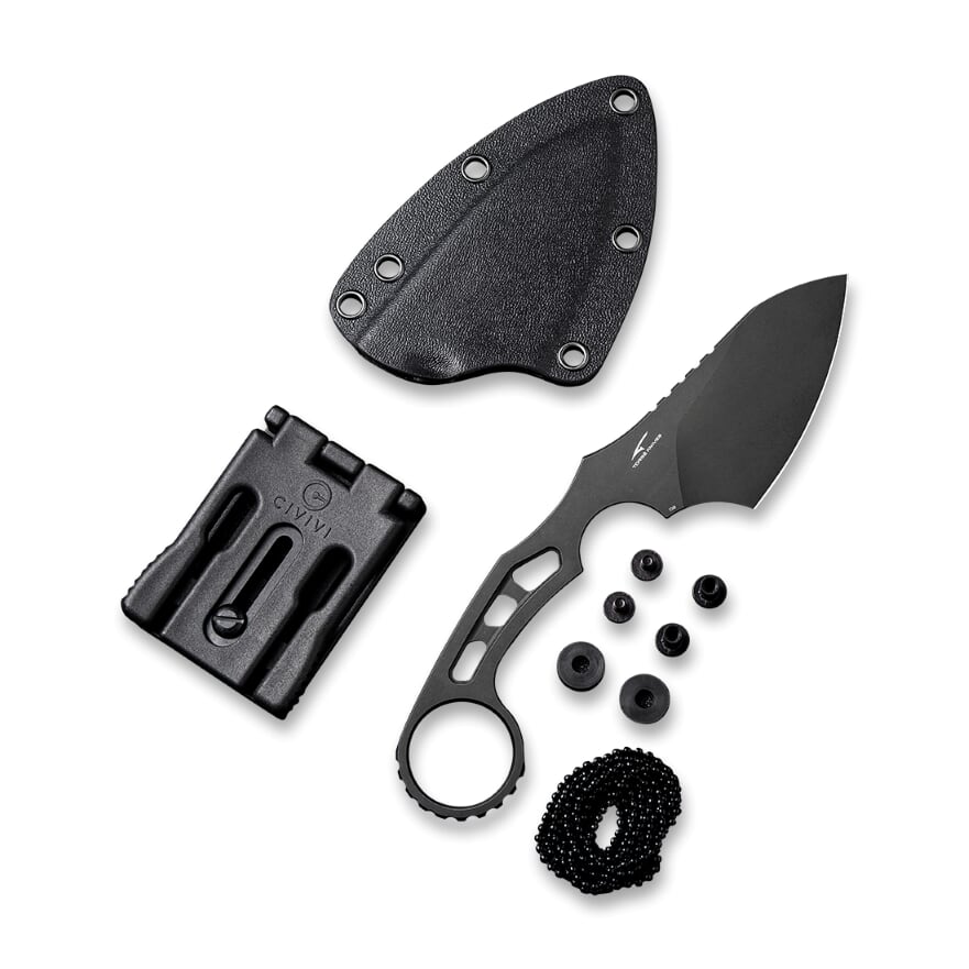 Planck | Skeletonized Fixed Blade Knife