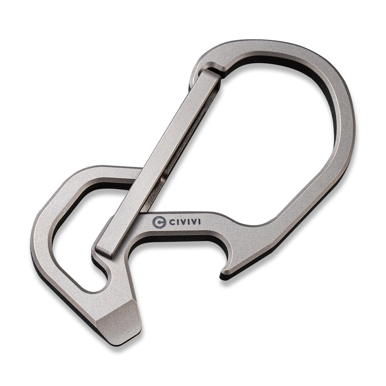 CIVIVI Click Titanium EDC Carabiner Everyday Carry. Adventure Carry.