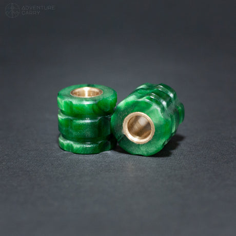 Jade Frag Acrylic Bead