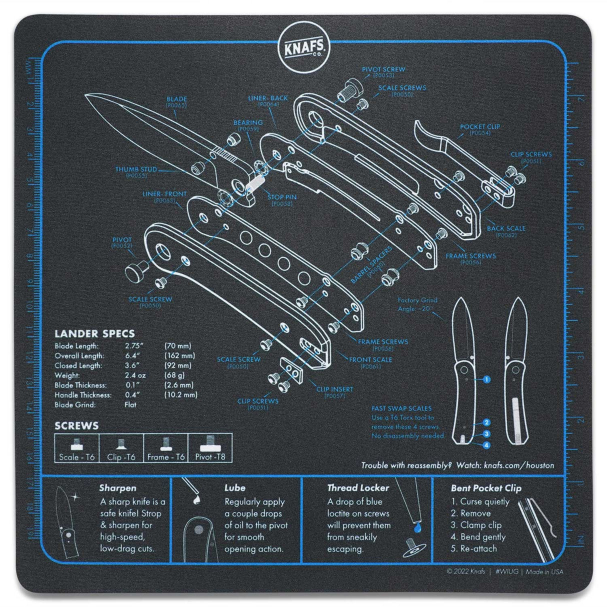 Lander 1 Shop Mat | Mousepad