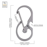 U8 Titanium Carabiner