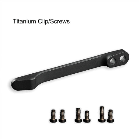 Titanium Pocket Clip T001C/D