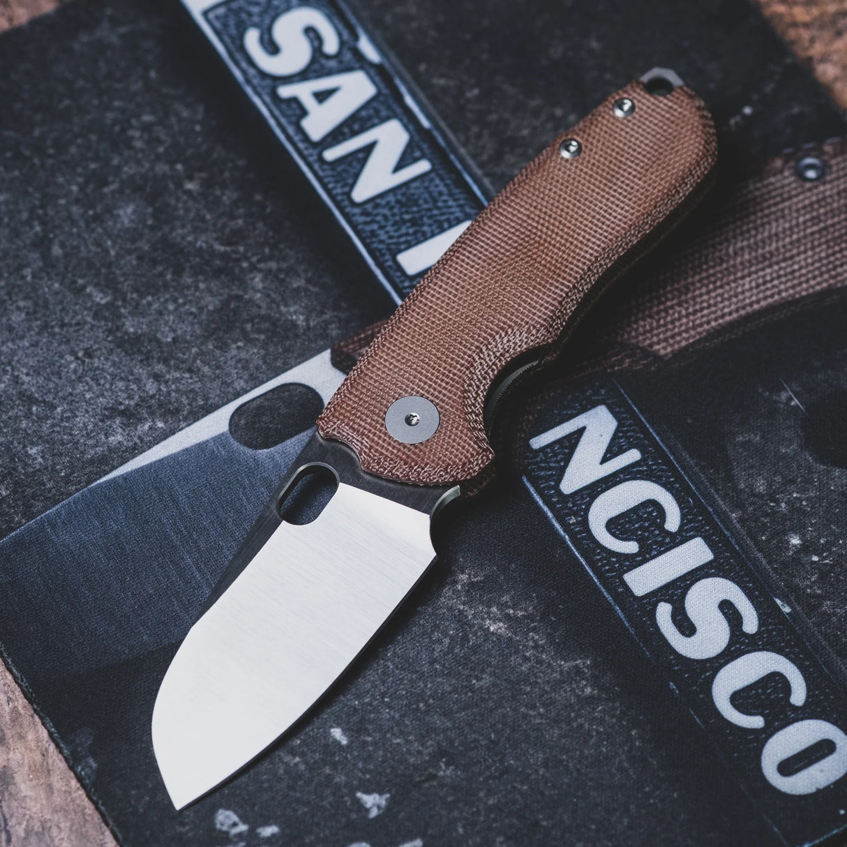 Urban EDC F5.5 | Brown Micarta & M390